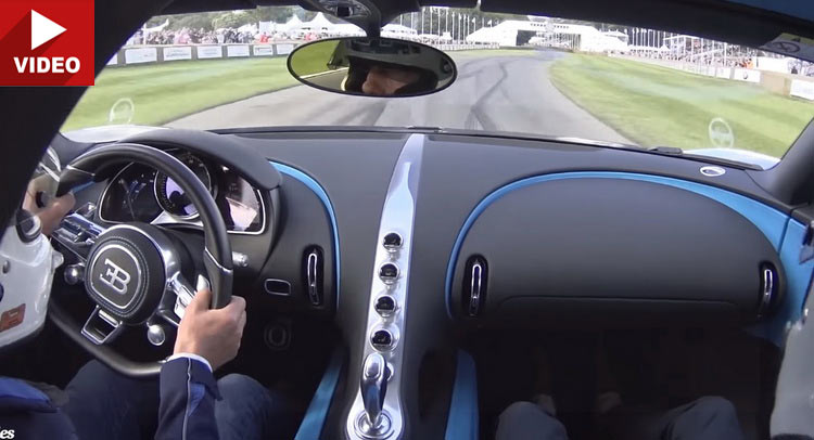  New Bugatti Chiron Is Like A Caged Beast On Goodwood’s Hill Climb