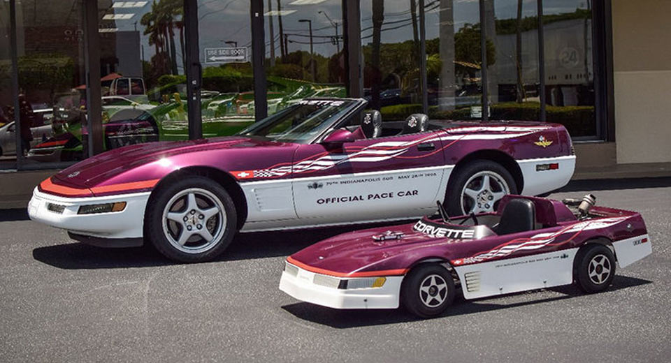 This Indy 500 Chevrolet Corvette Pace Car Comes With Its Matching Go-Kart