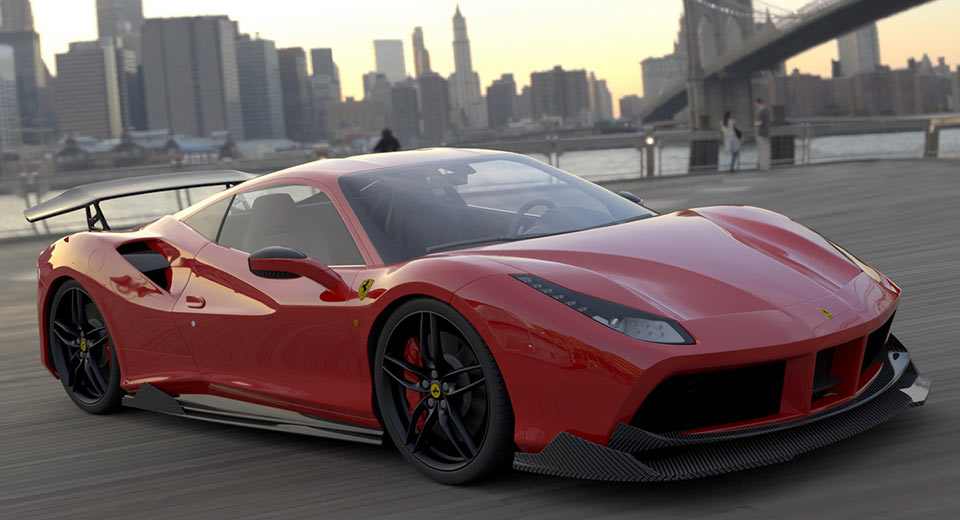  DMC’s Ferrari 488 GTB Orso Is Coming In On A Wing And 788 PS