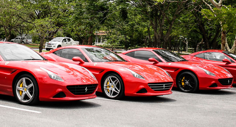  Ferrari Californias Visit The Ancient City Of Ayutthaya