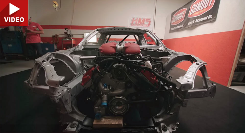  First Proper Look On The Insane Ferrari-Powered Toyota 86 Project