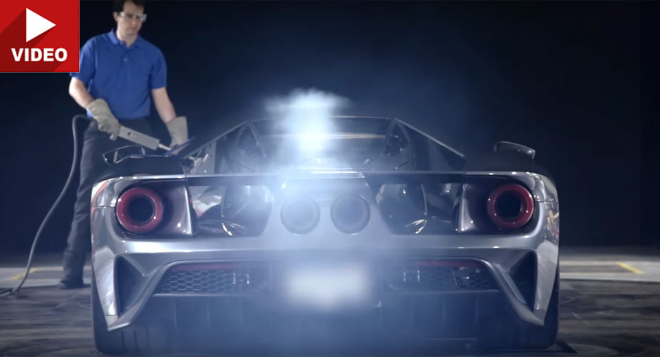  Ford Previews GT’s Advanced Aero Systems During Wind Tunnel Testing