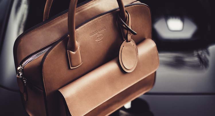 How About Some Giorgio Armani To Go With Your Bugatti Chiron?