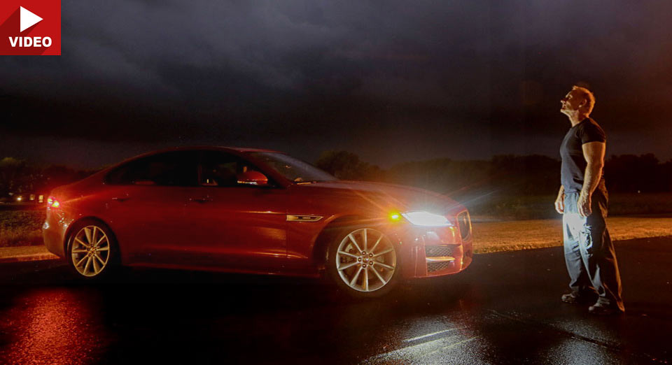 The Jaguar XF Is A Surprise Choice To Chase Storms Across Seven States