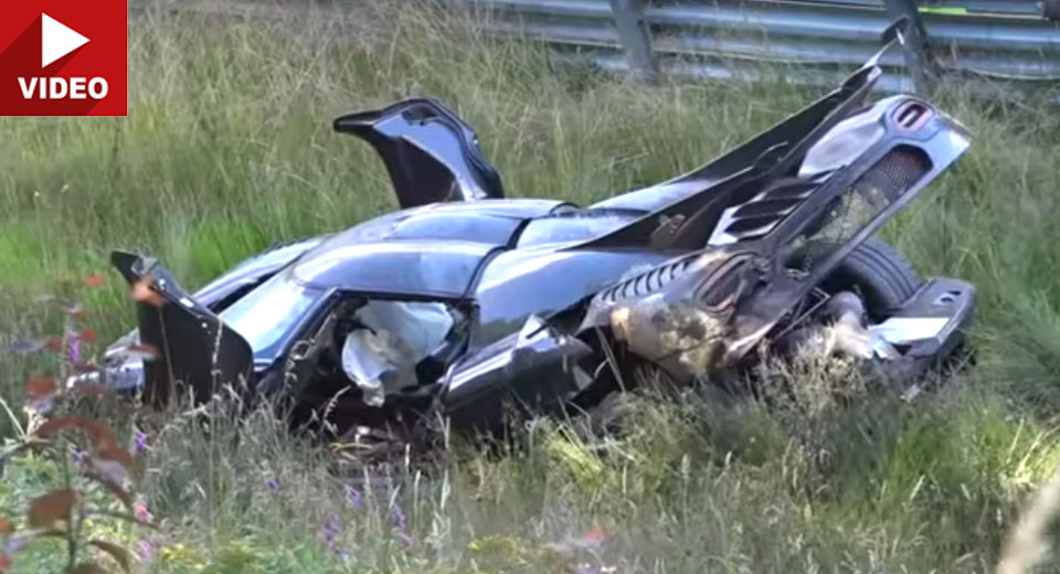 Koengisegg One:1 Crashes Hard At The Nurburgring During Testing