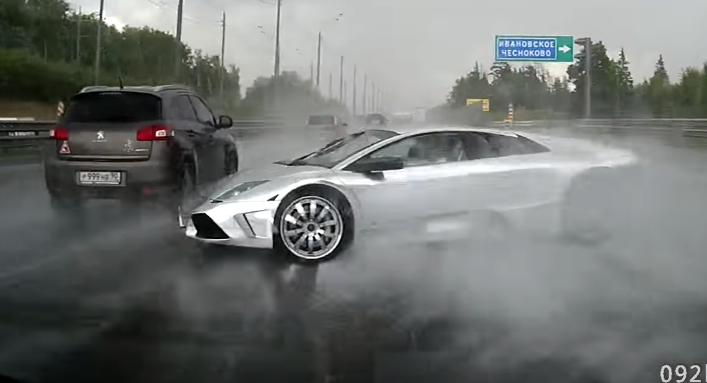  This Chrome Lamborghini Murcielago Crash Is 100% Real