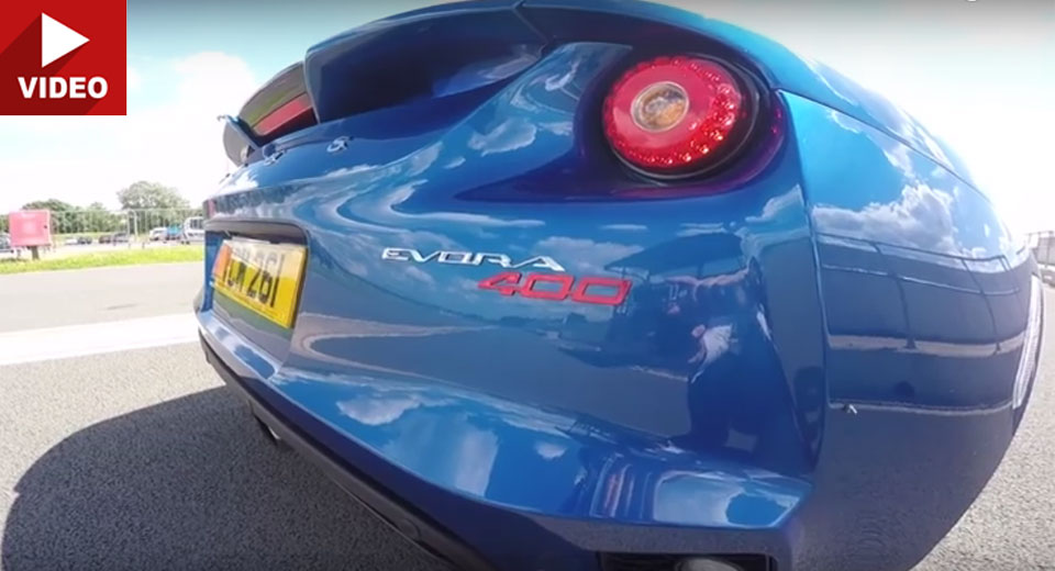 Hear The Lotus Evora 400 And You May No Longer Want A Cayman