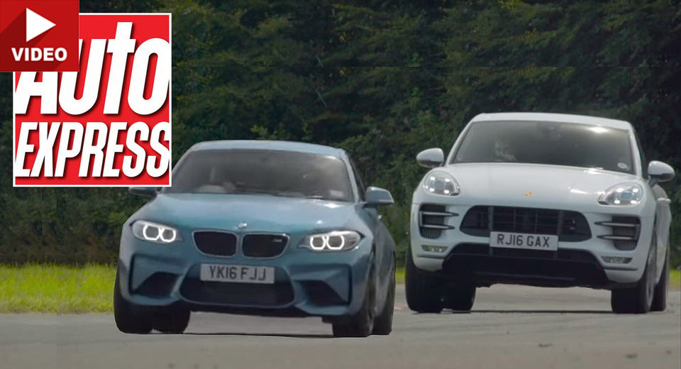  Porsche Macan Turbo Challenges The Mighty BMW M2 On Track