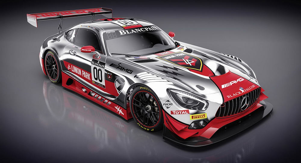  24 Hours Of Spa Will See Mercedes-AMG GT3 With Linkin Park Livery
