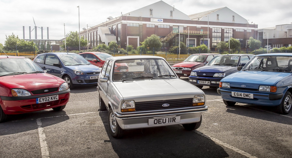  Ford Fiesta’s UK Fans Celebrate 40th Birthday With A Special Convoy