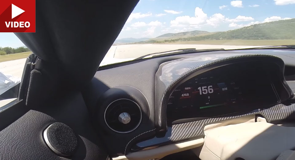  1088 HP Rimac Concept_One Electric Hypercar Hits Croatian Airstrip