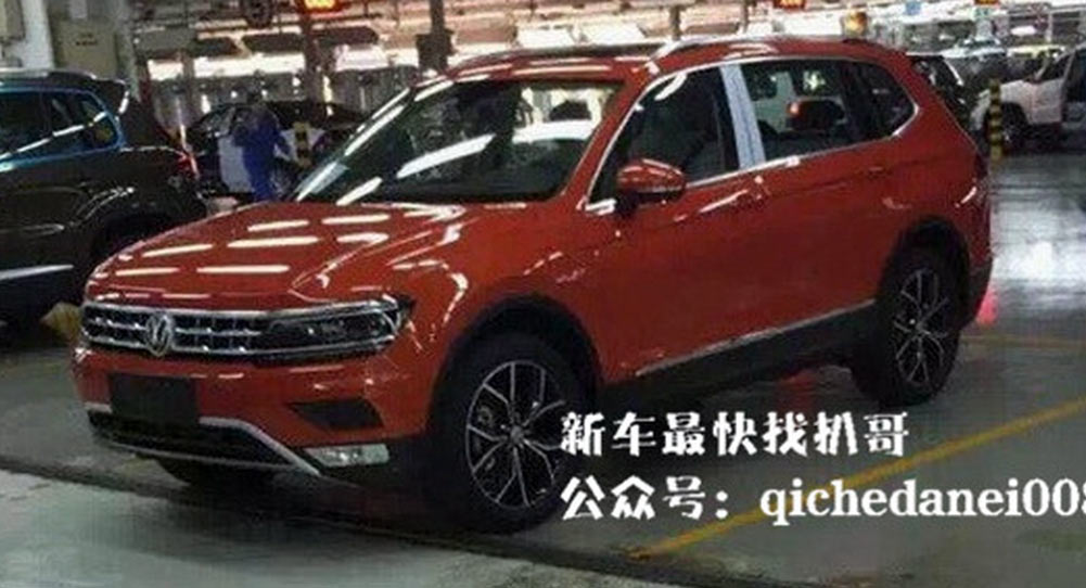  2017 VW Tiguan Long-Wheelbase With 7-Seats Uncovered, Will Come To USA