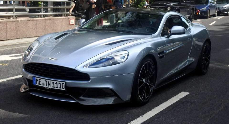 Rare Aston Martin Vanquish Centenary Edition Spotted In Dusseldorf