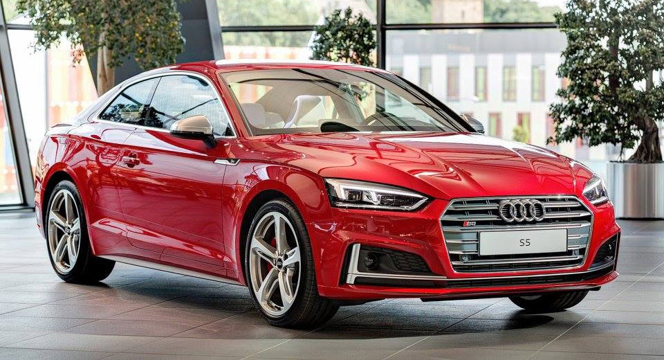 Tangorot Metallic All-New Audi S5 Showcased In Neckarsulm Showroom