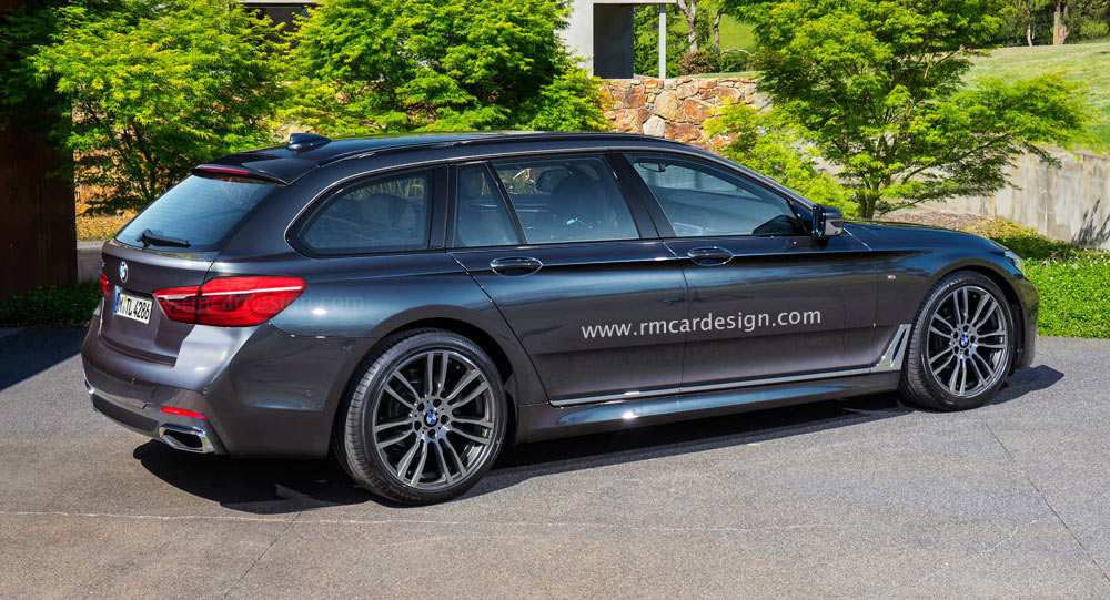  Next-Gen BMW 5-Series Gets Rendered In G31 Touring Form