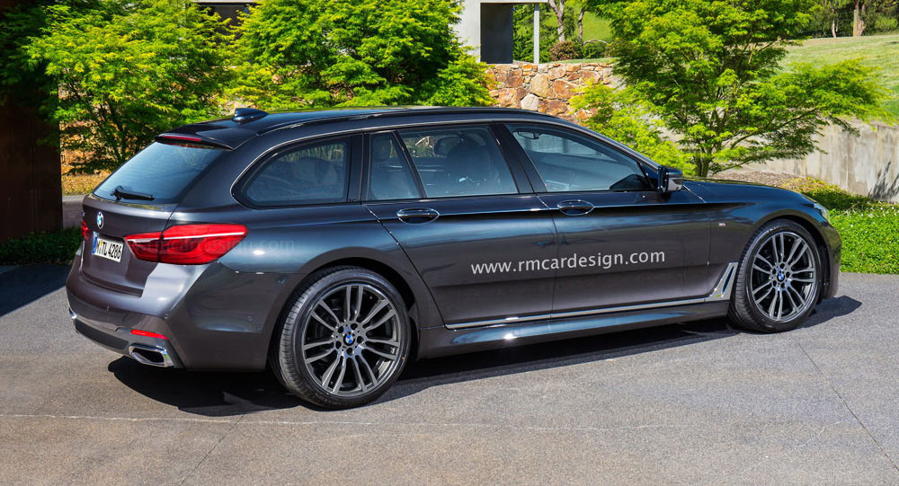 Next-Gen BMW 5-Series Gets Rendered In G31 Touring Form