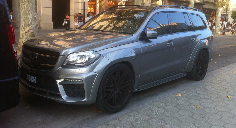 Brabus B63S 700 Widestar Is A GL 63 AMG With 700 PS, OTT Looks