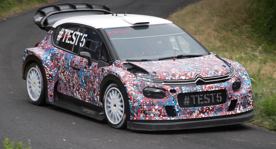  2017 Citroen C3 WRC Hits The Tarmac In Southern France
