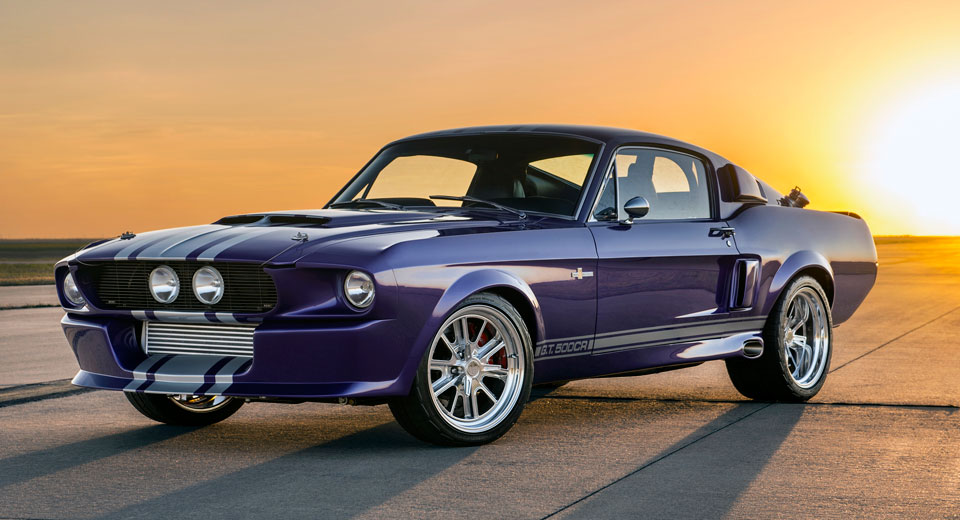 Classic Recreations Creates Spectacular ‘Blurple’ Shelby GT500CR
