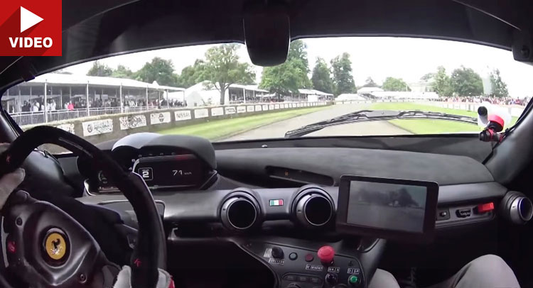 Riding Shotgun In The Ferrari FXX K With An F1 Legend At The Wheel Is Mega
