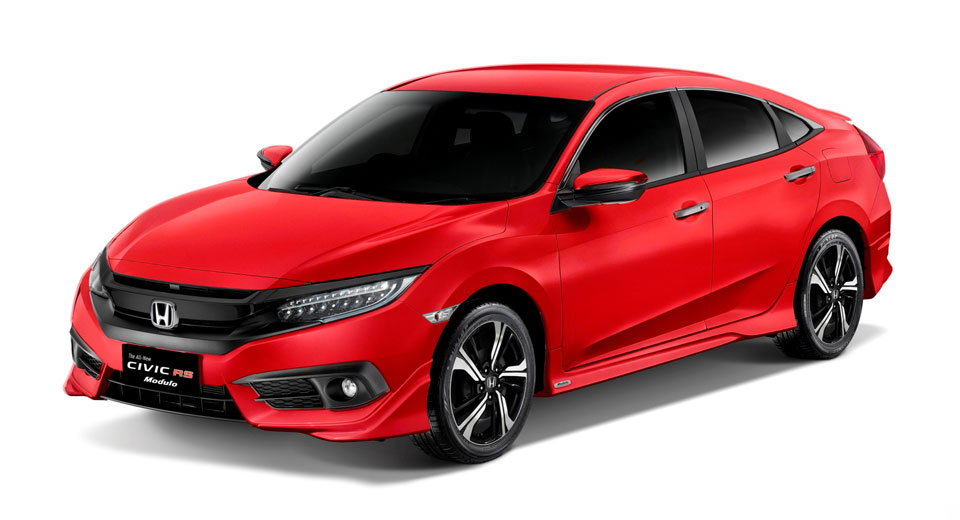  Honda Launches Stylish Civic RS Turbo Modulo In The Philippines