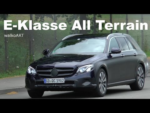 Video: Mercedes-Benz E-Class Estate Will Soon Get You Off Road, Too