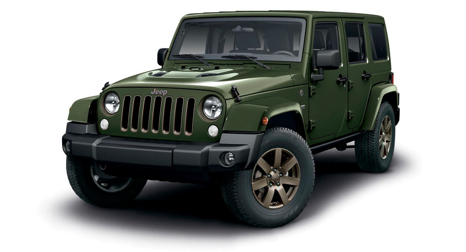  Jeep Announces 75th Anniversary Wrangler, Adds Euro 6 Diesel To Range