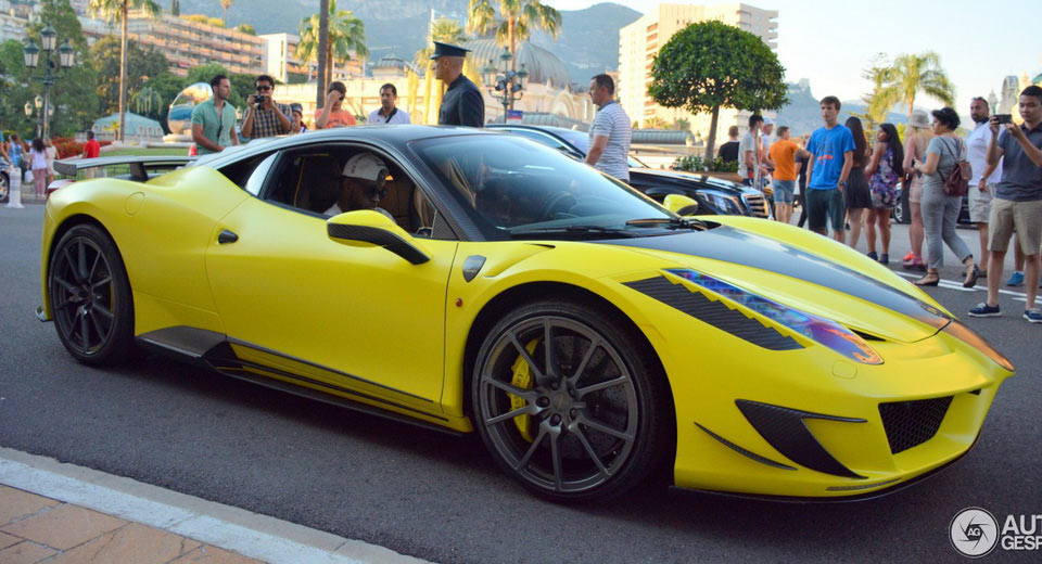  Samuel Eto’o & Stephen Appiah Spotted In Monaco With 458-Based Mansory Siracusa