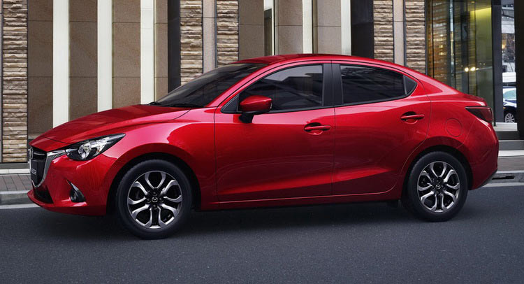  Mazda Issues Takata Airbag Recall For 74,310 Mazda2 Sedans In China