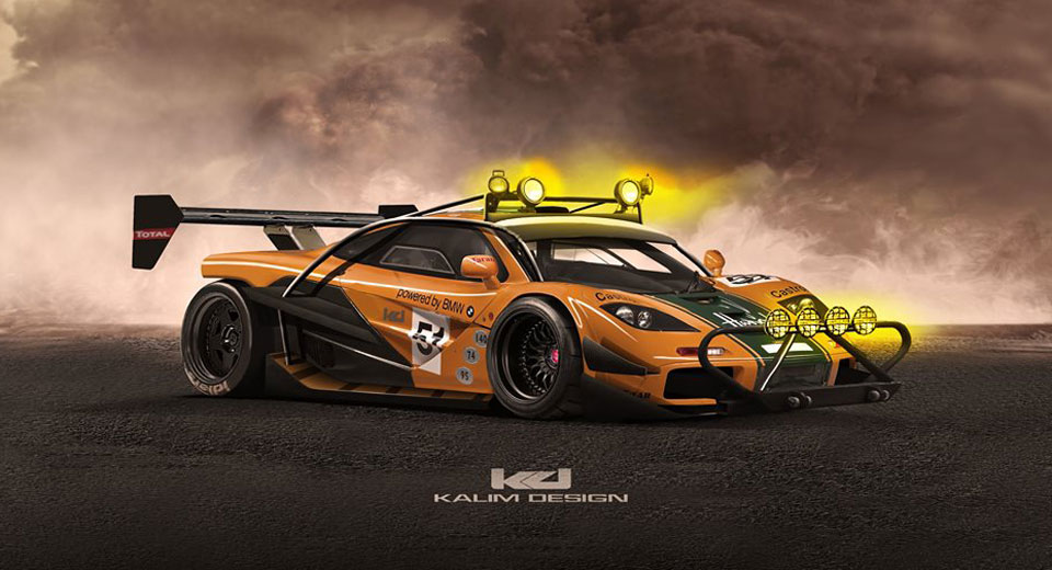 McLaren F1 Turns Into A Storming Baja-Style Beast