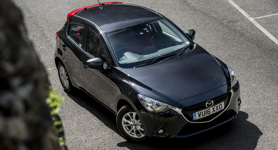  Mazda2 Red Edition Has Some Lipstick On Its Bottom