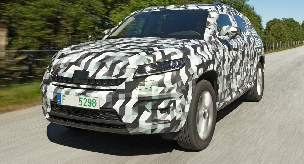  New Skoda Kodiaq SUV To Be Offered With Seven Seats & Five Engines