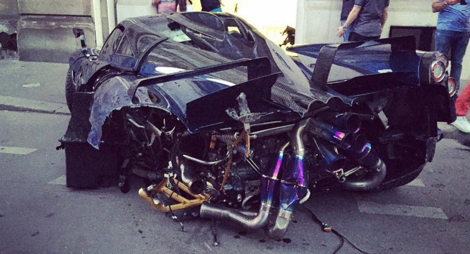  Is The Crashed One-Off Pagani Huayra Pearl The Saddest News You’ve Heard All Day?