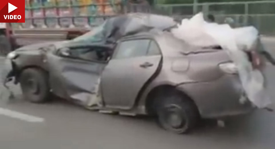  Toyota Corolla Refuses To Die Despite Suffering Multiple Wounds