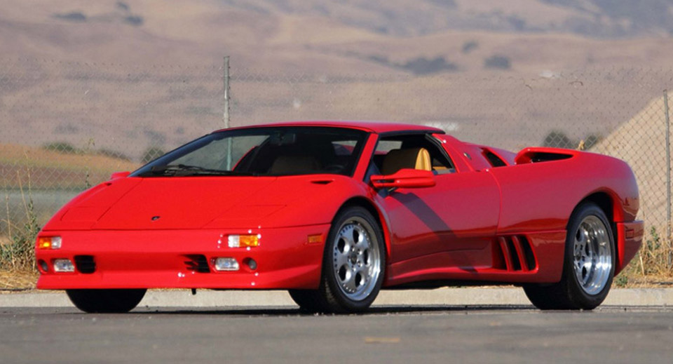 Work On Your Jab With George Foreman’s Lamborghini Diablo VT Roadster