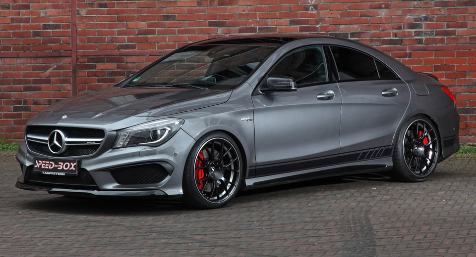  Facelifted Mercedes-AMG CLA 45 Gets Horsepower Injection, New Rims From SR