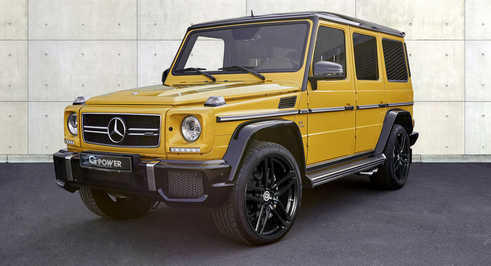  Mercedes-AMG G63 Becomes Punchier With G-Power’s Upgrades