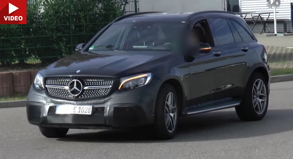 Mercedes-AMG GLC 63 Prototype Blends In German Traffic