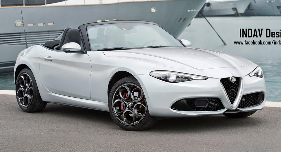  Alfa Romeo Spider Inspired By Giulia Has The Build-It-Now Factor