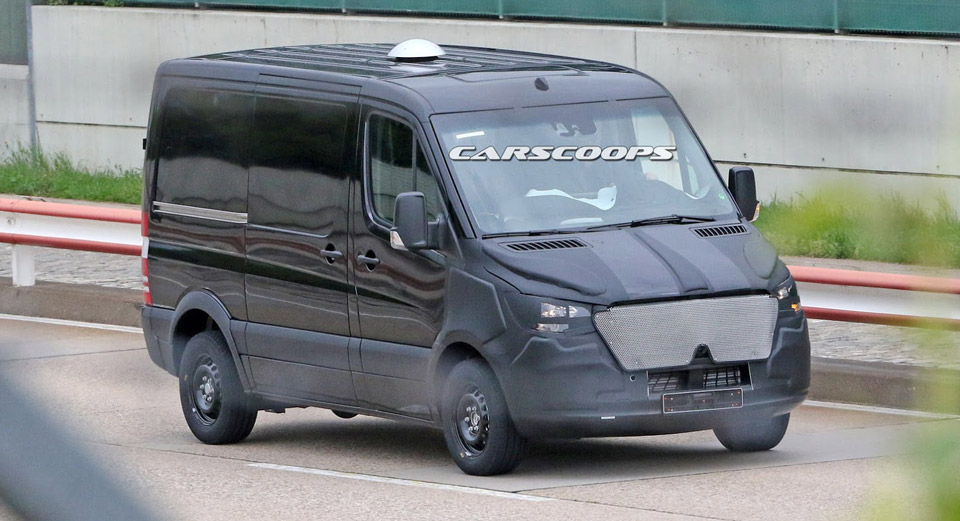  Next Mercedes-Benz Sprinter Could Use Electric Powertrains, Autonomous Driving Tech