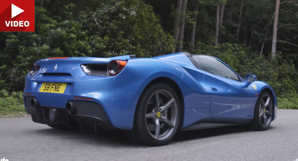 The Ferrari 488 Spider Is So Good, It Gives Us The Blues