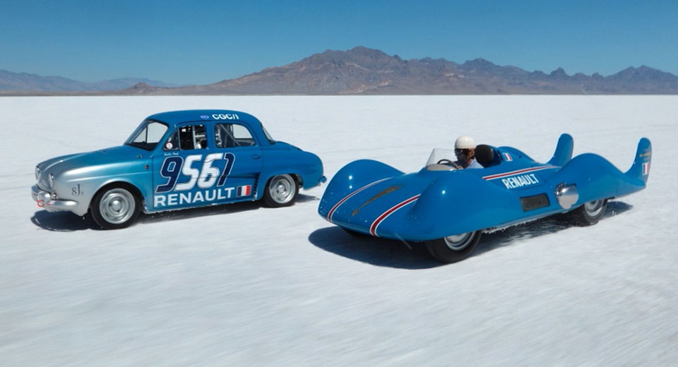  Renault Etolie Filante And Dauphine Join Forces At Bonneville