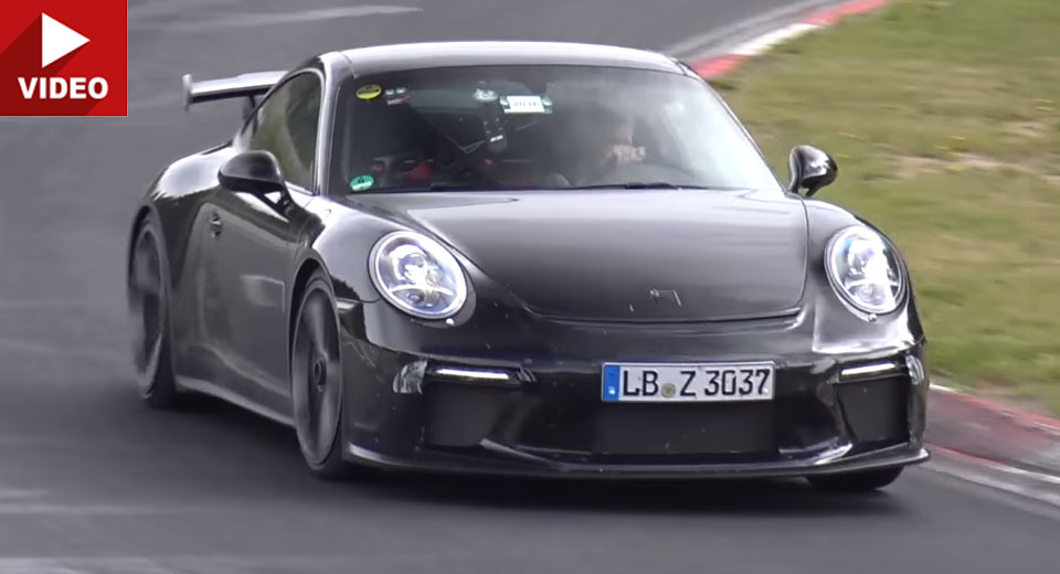 Facelifted Porsche 911 GT3 Sings Its Six-Cylinder Symphony At The ‘Ring