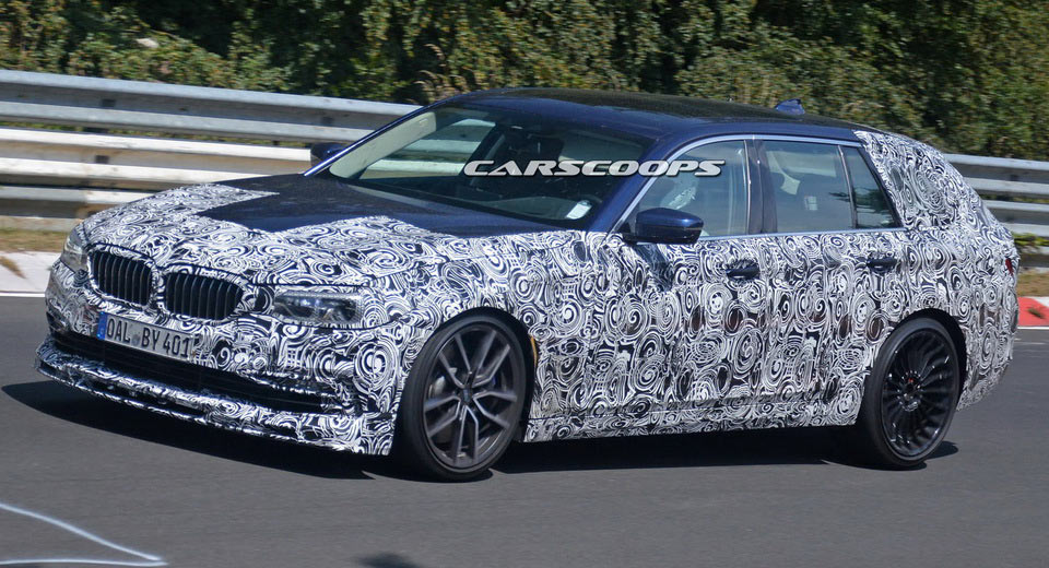 Alpina Begins Testing Next B5 Touring Based On 2017 5-Series Estate