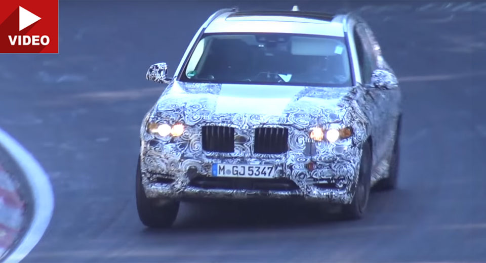  BMW’s All-New 2018 X3 Begs For Mercy During Nurburgring Testing