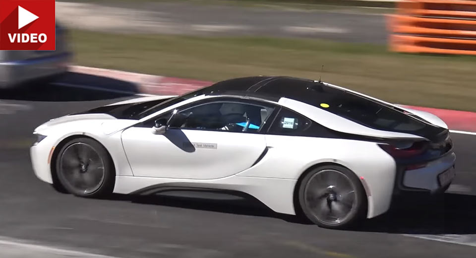  BMW i8 Spyder Caught On The Move