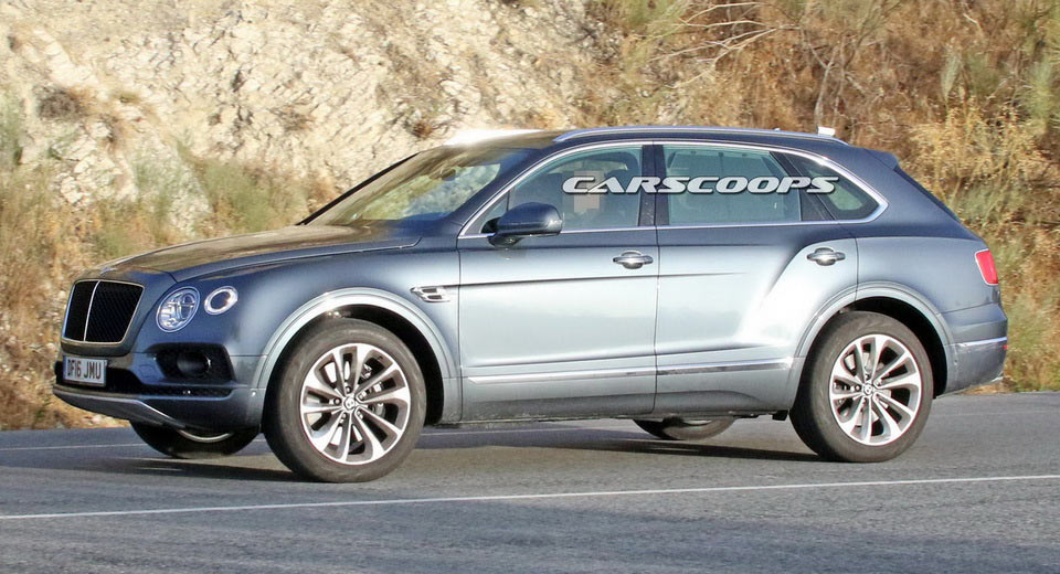  Bentley Caught Testing Diesel-Powered 4.0-Liter Bentayga In The UK