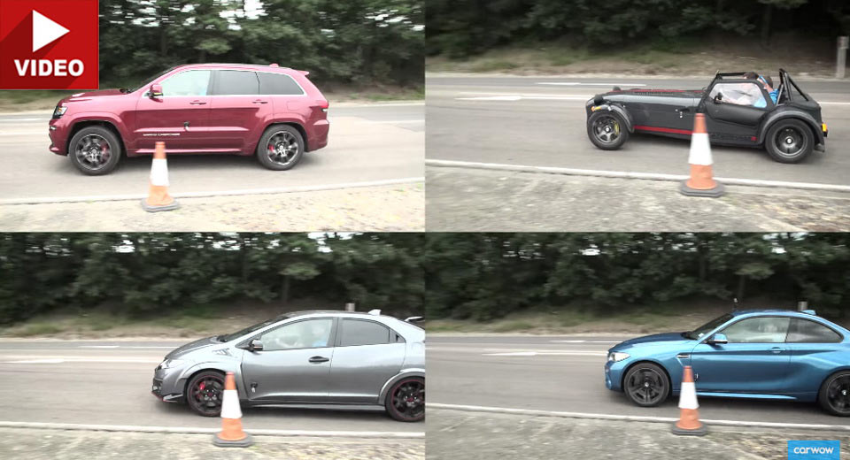 UK-Based Amateur Car Olympics Conclude With Coasting Ability Test