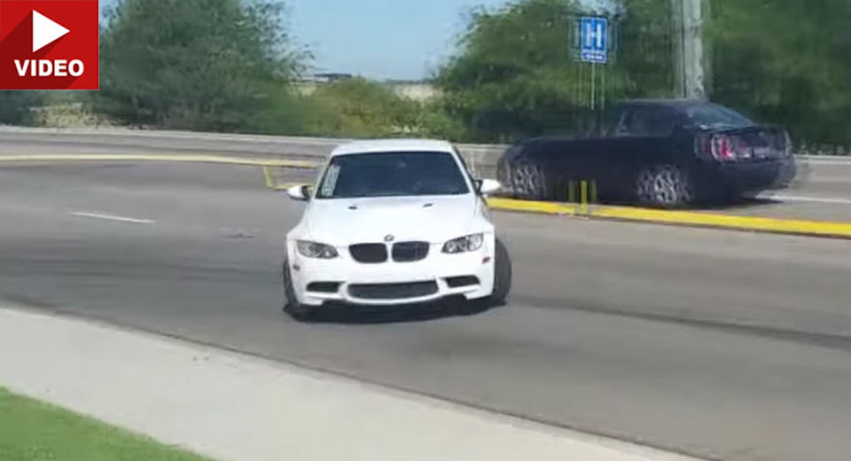  Kid Nearly Drifts His M3 Into A Jeep Leaving Cars & Coffee Meet