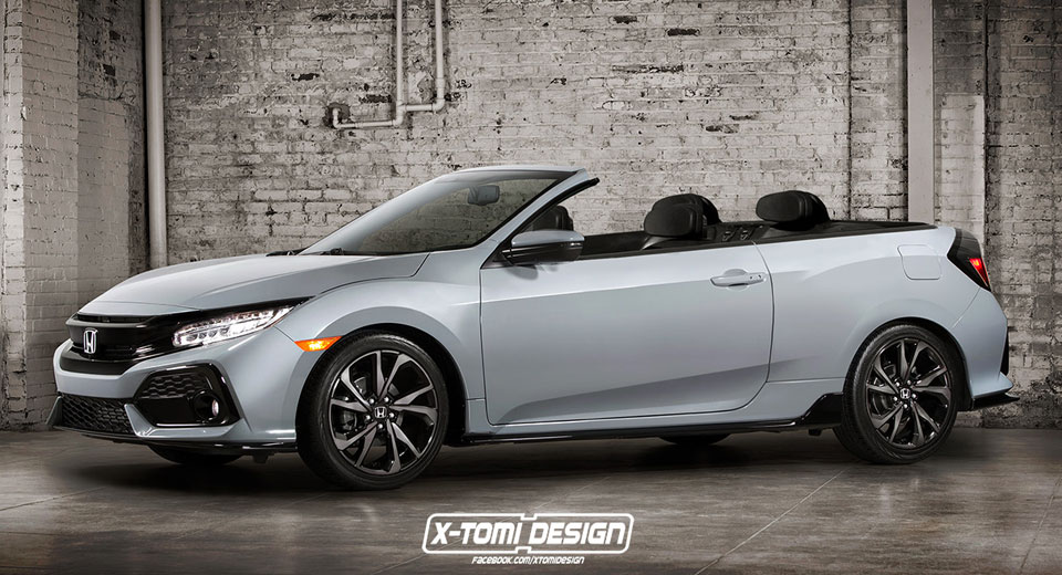  Honda Civic Cabriolet Is A Curious Car Unlikely To Happen